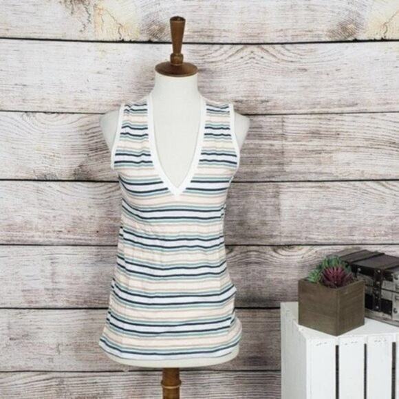 Madewell Whisper Cotton V-Neck Tank Size Extra Extra Small - Picture 1 of 4